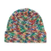 A.p.c. Broderad Beanie Mössa Multicolor, Dam