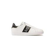 Emporio Armani EA7 Vita Svarta Guld Sneakers White, Herr