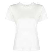 The Row Vit Bomull Crew Neck T-Shirt White, Dam