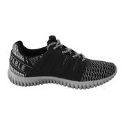 Plein Sport Svarta Runner Mason Sneakers Black, Herr