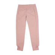 Lardini Pink Tech Textile Trousers Pink, Dam