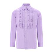 PT Torino Avslappnad skjorta Purple, Herr