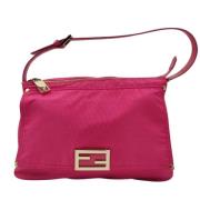 Fendi Vintage Pre-owned Canvas fendi-vskor Pink, Dam