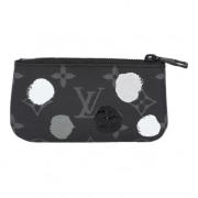 Louis Vuitton Vintage Pre-owned Canvas nyckelhllare Gray, Unisex