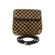 Louis Vuitton Vintage Pre-owned Canvas louis-vuitton-vskor Brown, Dam