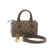 Louis Vuitton Vintage Pre-owned Canvas handvskor Brown, Dam