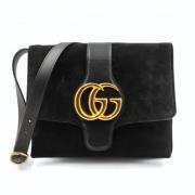 Gucci Vintage Pre-owned Mocka gucci-vskor Black, Dam