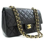 Chanel Vintage Pre-owned Läder chanel-vskor Black, Dam