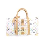 Louis Vuitton Vintage Pre-owned Canvas louis-vuitton-vskor White, Dam