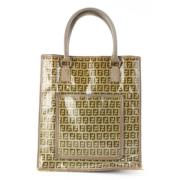 Fendi Vintage Pre-owned Tyg fendi-vskor Beige, Dam