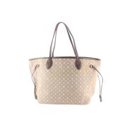 Louis Vuitton Vintage Pre-owned Canvas louis-vuitton-vskor Beige, Dam