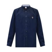 PS By Paul Smith Bomullskjorta Blue, Herr