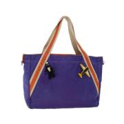 Prada Vintage Pre-owned Nylon prada-vskor Purple, Dam