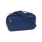 Louis Vuitton Vintage Pre-owned Canvas louis-vuitton-vskor Blue, Dam