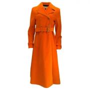 Marni Pre-owned Pre-owned Bomull ytterklder Orange, Dam