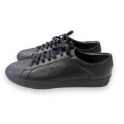 Saint Laurent Vintage Pre-owned Läder sneakers Black, Herr