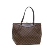 Louis Vuitton Vintage Pre-owned Canvas louis-vuitton-vskor Brown, Dam