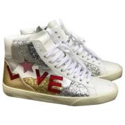 Saint Laurent Vintage Pre-owned Läder sneakers Multicolor, Dam