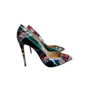 Christian Louboutin Pre-owned Pre-owned Läder klackskor Multicolor, Da...