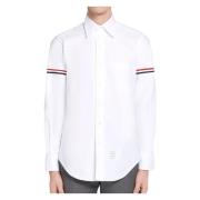 Thom Browne Vit Oxford Skjorta Ss23 Stil White, Herr