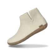 Glerups Sköna Ull Ankelboots Beige, Dam