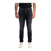 Dondup George Denim Byxor Black, Herr