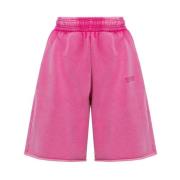 Vetements Shorts med logotyp Pink, Dam