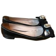 Miu Miu Pre-owned Pre-owned Platta skor Black, Dam