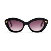 Loveshackfancy Sunglasses Black, Dam