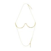 Cult Gaia Halsband Yellow, Dam