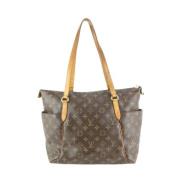 Louis Vuitton Vintage Förhandsägda Canvas LV Väskor, Tillverkade i Fra...