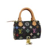 Louis Vuitton Vintage Pre-owned Canvas handvskor Black, Dam