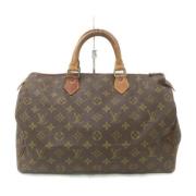 Louis Vuitton Vintage Vintage Speedy 35 Monogram Handväska Brown, Dam