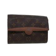 Louis Vuitton Vintage Pre-owned Canvas louis-vuitton-vskor Brown, Dam