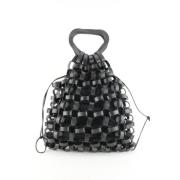 Bottega Veneta Vintage Vintage Läderhandväska Black, Dam