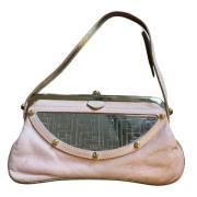 Fendi Vintage Pre-owned Leather handbags Pink, Dam