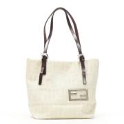 Fendi Vintage Pre-owned Tyg fendi-vskor Beige, Dam