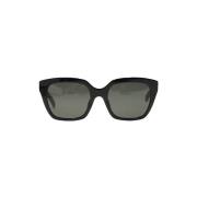 Celine Vintage Pre-owned Acetat solglasgon Black, Unisex