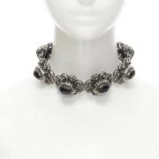 Alexander McQueen Pre-owned Pre-owned Metall halsband Gray, Dam