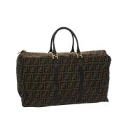 Fendi Vintage Pre-owned Canvas fendi-vskor Brown, Unisex