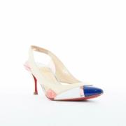 Christian Louboutin Pre-owned Pre-owned Läder klackskor Beige, Dam