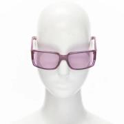 Gucci Vintage Pre-owned Plast solglasgon Pink, Dam