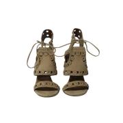 Aquazzura Pre-owned Pre-owned Sandaler Brown, Unisex