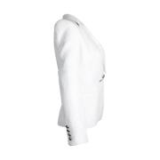 Balmain Pre-owned Pre-owned Bomull ytterklder White, Dam