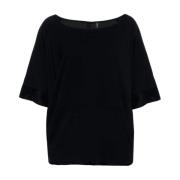 Manila Grace Stilren T-Shirt Black, Dam