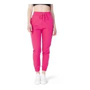 Hinnominate Wide Trousers Pink, Dam