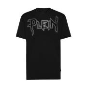 Philipp Plein Stiliga T-shirts för män och kvinnor Black, Herr