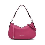 Gianni Chiarini Bouganville Hammarslagen Läderväska Pink, Dam