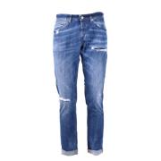 Dondup Slim-Fit Jeans för Modern Man Blue, Herr