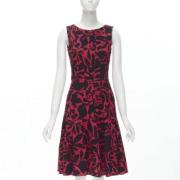 Oscar De La Renta Pre-owned Pre-owned Tyg klnningar Red, Dam